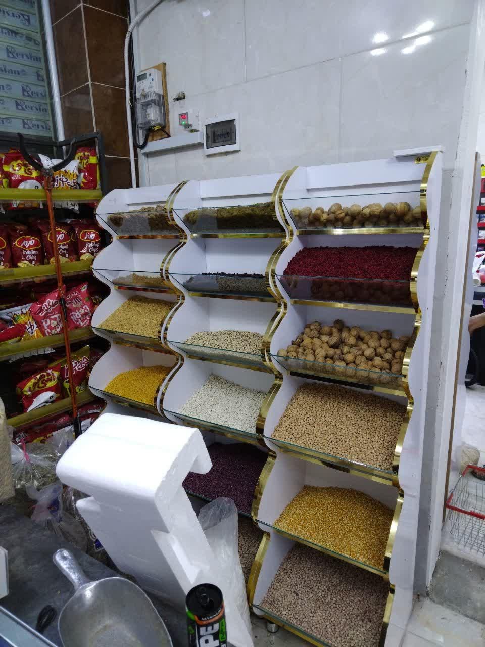 استند خشکبار.استند حبوبات|فروشگاه و مغازه|یزد, |دیوار