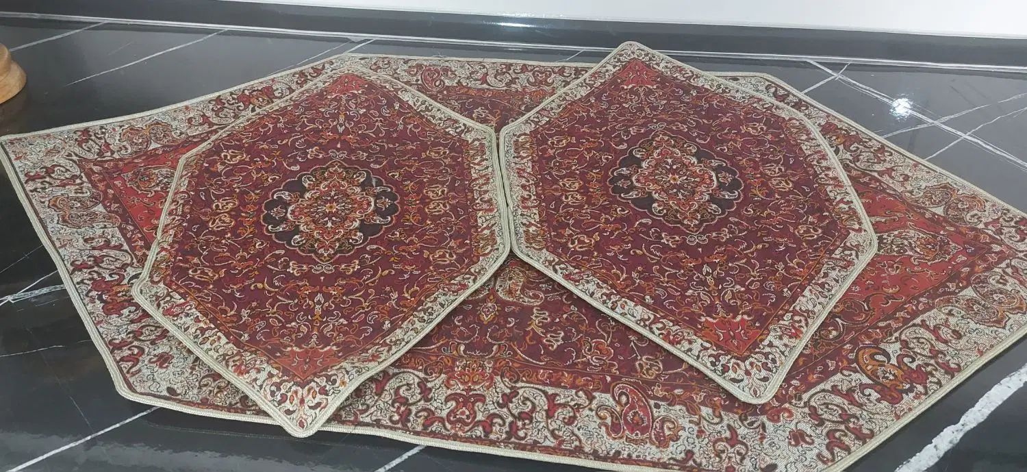 رومیزی ۳تیکه|صنایع دستی و سایر لوازم تزئینی|مشهد, امیریه|دیوار