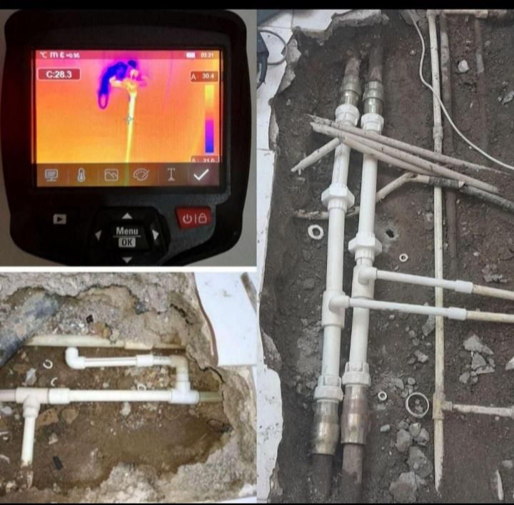 لوله بازکنی(نشت یابی بدون کندن)رفع هرگونه نم وبو|خدمات پیشه و مهارت|قزوین, |دیوار