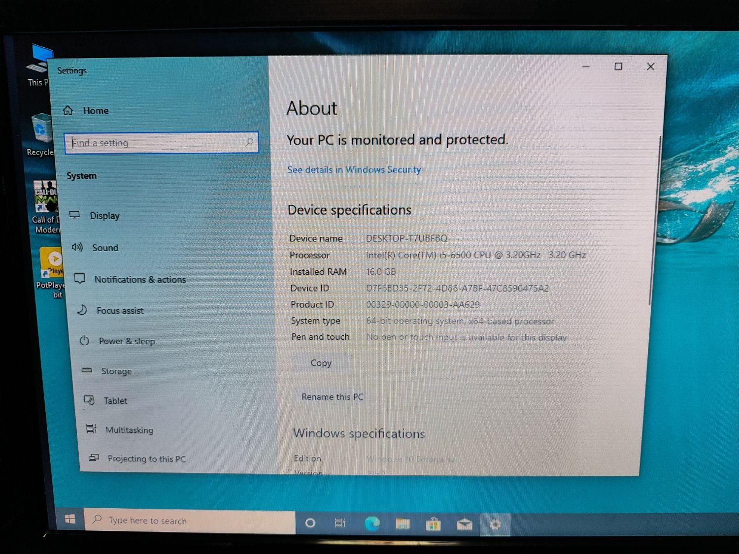 کامپیوتر i5 ddr4 رم ۱۶ هارد ۱ ترا و ssd گرافیک ۸|رایانه رومیزی|چالوس, |دیوار