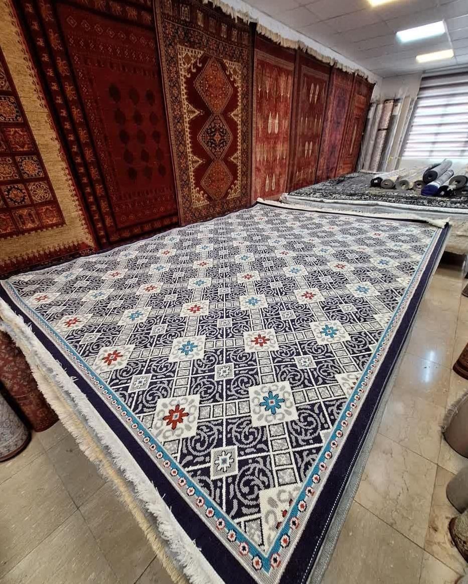 گلیم ۹ متری پوست ماری کد 002|گلیم، جاجیم، گبه|مشهد, امیر|دیوار