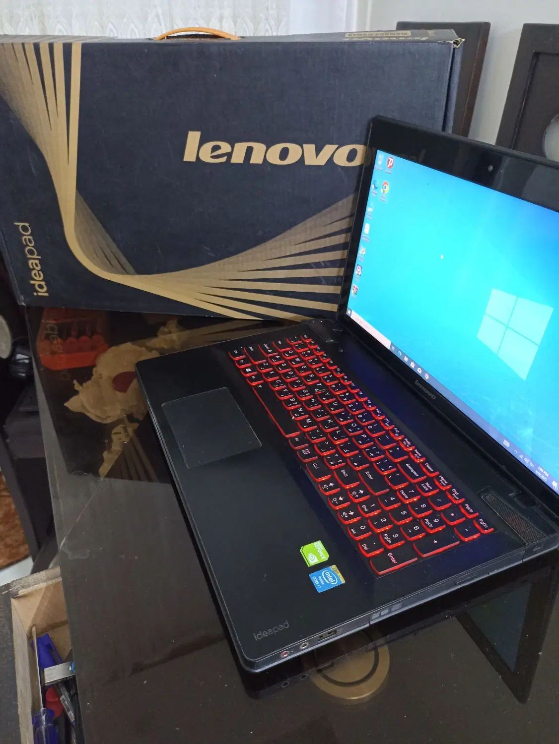lenovo Y510  گیمینگ با کارتن اصلی|رایانه همراه|اصفهان, باب الدشت|دیوار