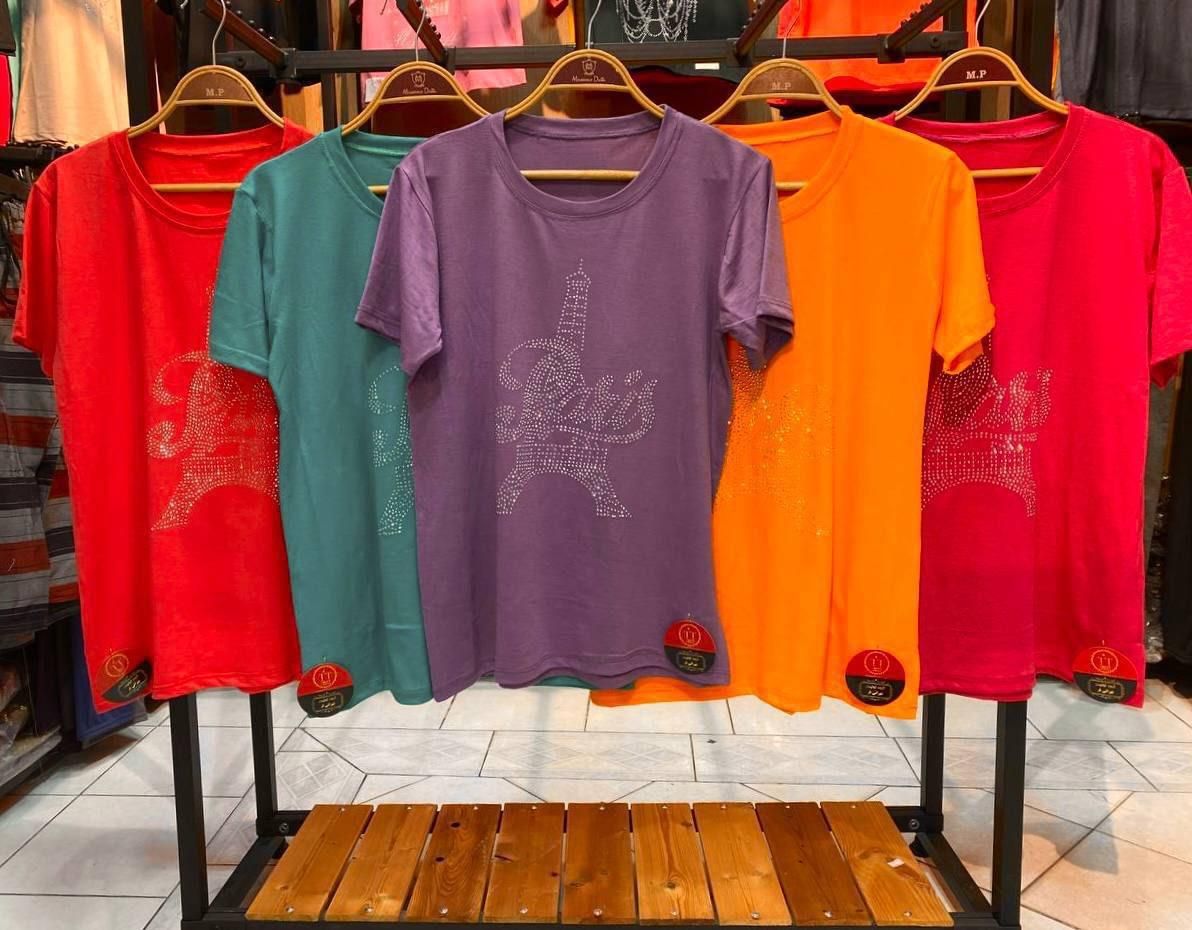 کارخونه تولیدی تیشرت زنانه ویسکوز -عمده|لباس|تهران, میدان ولیعصر|دیوار