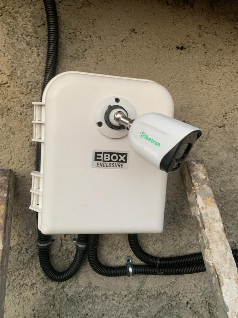 باندل دوربین مداربسته آلباترون با نصب|دوربین مداربسته|اراک, |دیوار