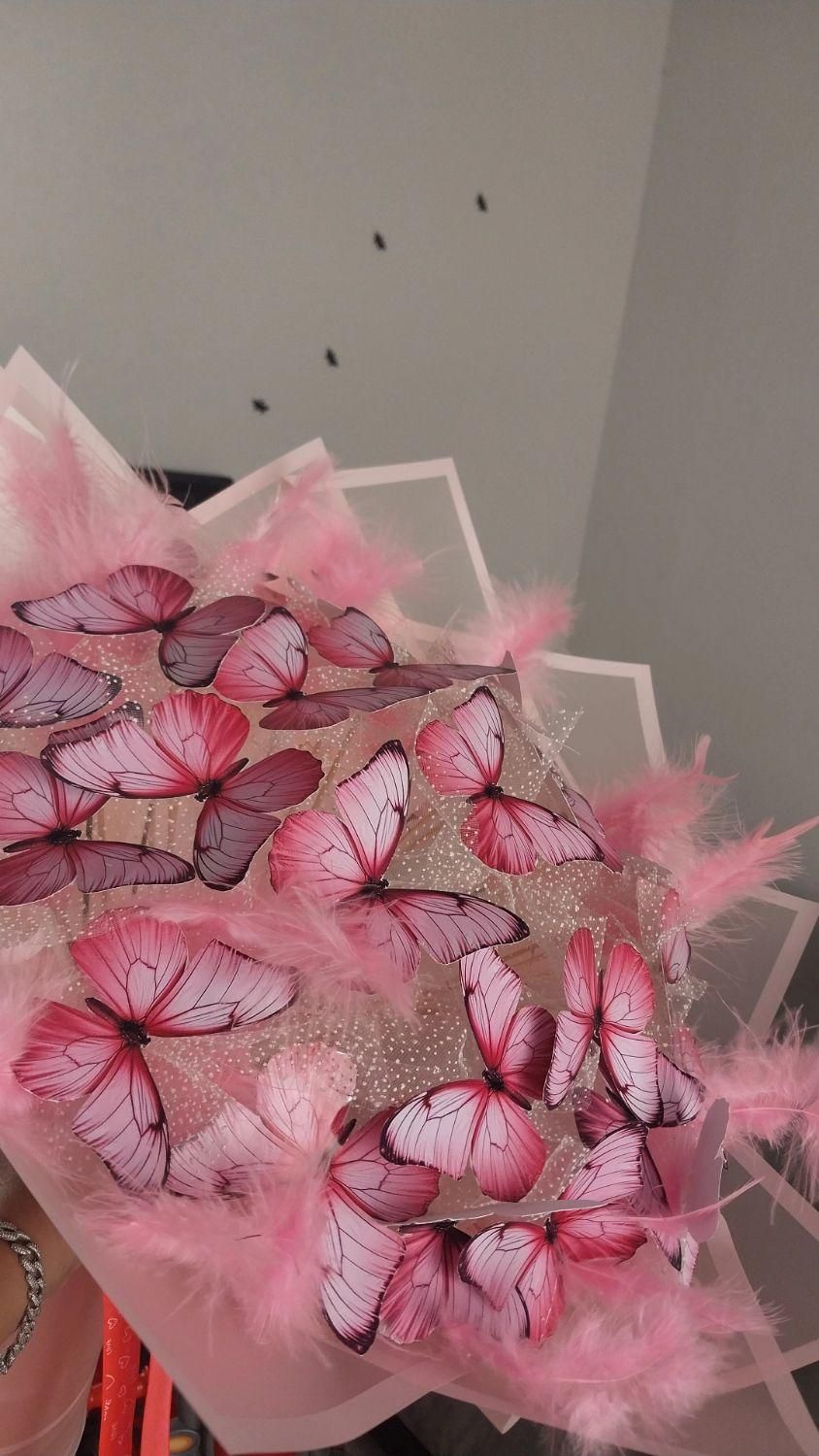 دسته گل پروانه ای و ربانی و بوکت خرسی و ...|گل مصنوعی|شیراز, چنچنه|دیوار