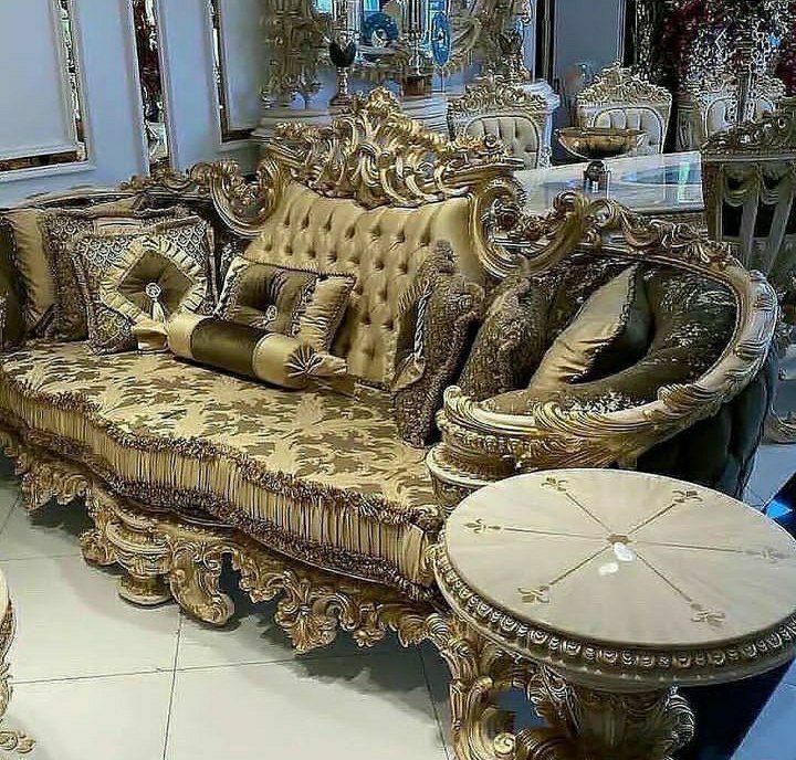 مبل۹نفره مدل سوپرلوکس رزسفید+۳تیکه میزوعسلی چوبی|مبلمان خانگی و میز عسلی|ملایر, |دیوار