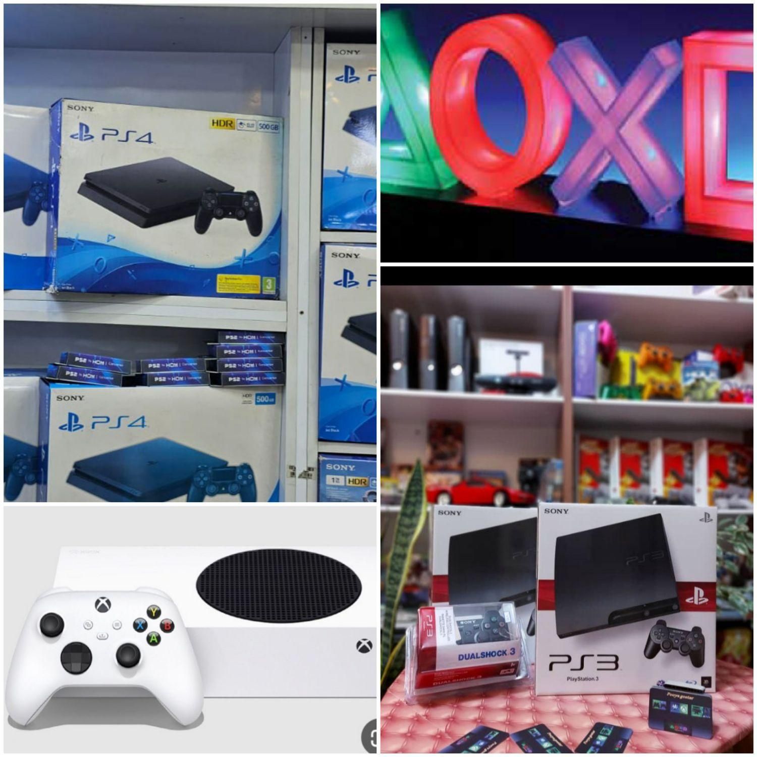 (پلی۴)vrگیگ۵۰۰fcبازیx2پلیخری(دسته ماکروسافت|کنسول، بازی ویدئویی و آنلاین|تهران, بازار|دیوار