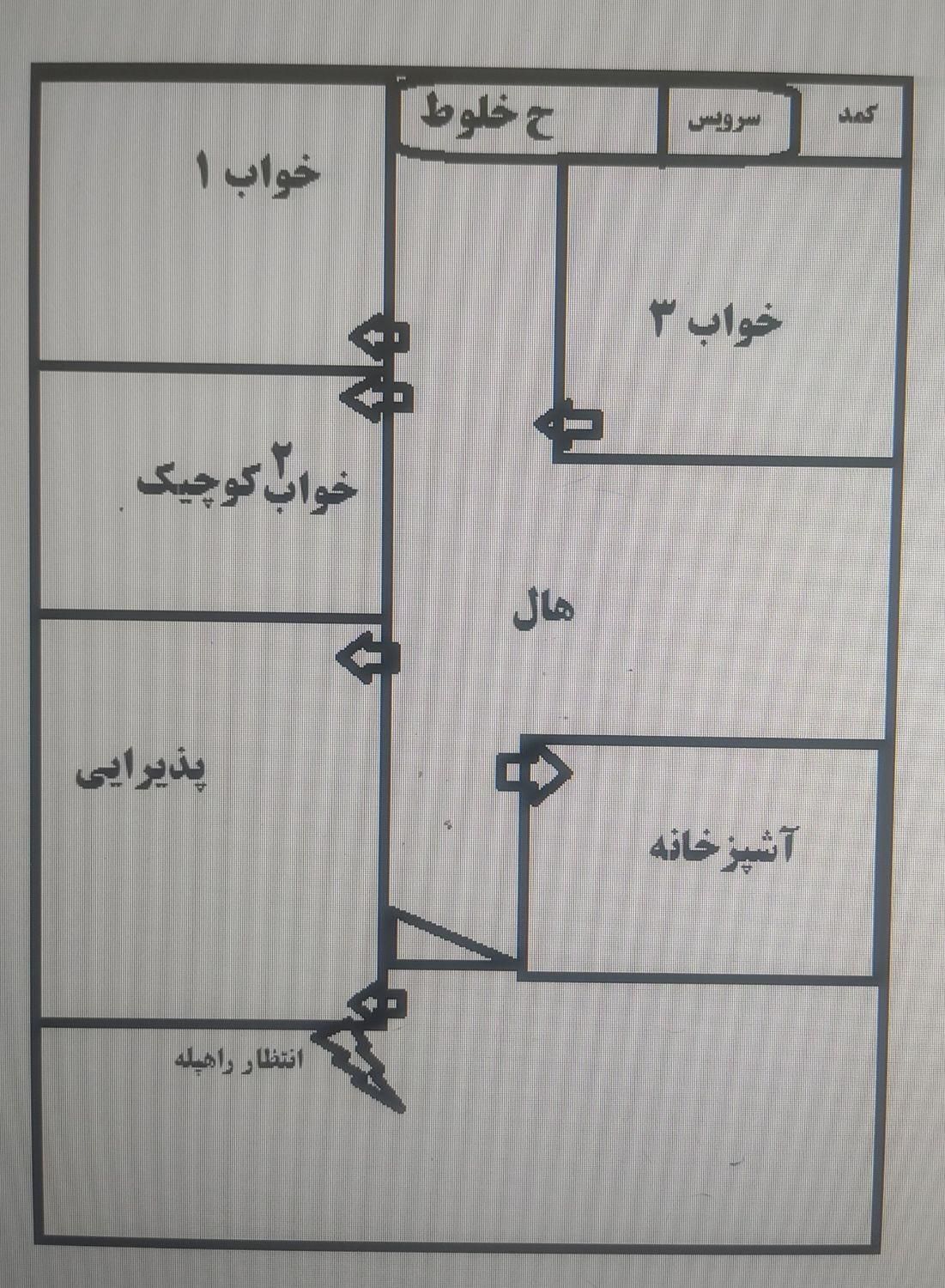 فروش ویلایی ۱۶۵ متری۴خوابه پشت سایپا و مسکن ملی|فروش خانه و ویلا|سراوان, |دیوار