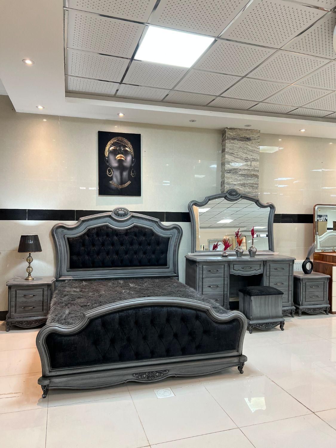 سرویس خواب حنا دست کامل-سرای آرا|تخت و سرویس خواب|یزد, |دیوار