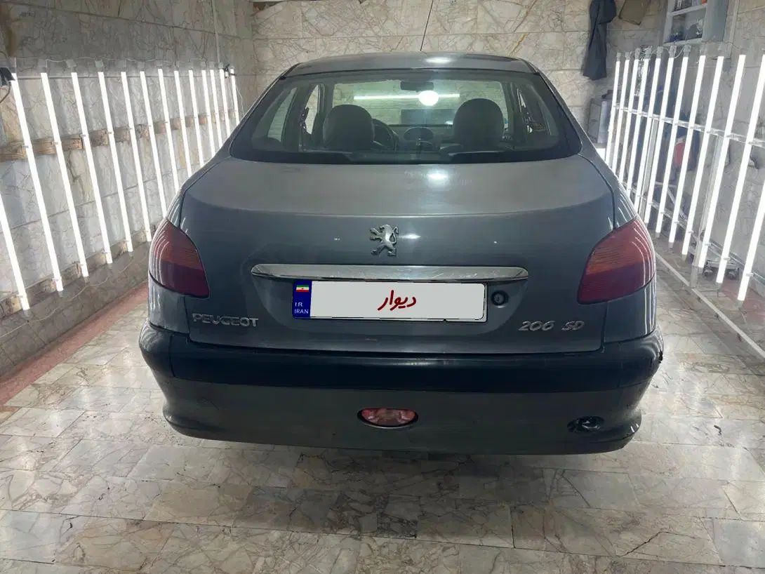 پژو 206 SD V1، مدل ۱۳۸۹|خودرو سواری و وانت|مشهد, عبادی|دیوار