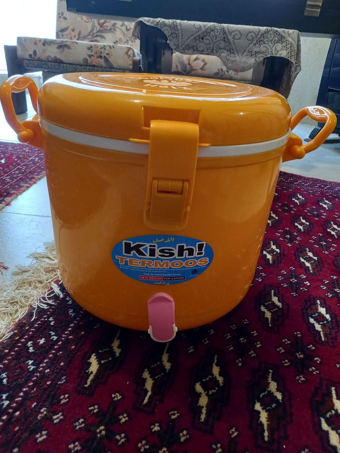 کلمن کیش ۱۵ لیتری|ظروف نگهدارنده، پلاستیکی، یک‌بارمصرف|بابلسر, |دیوار