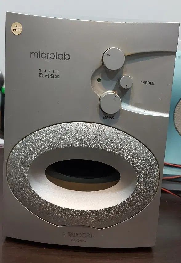 اسپیکر باند میکرولب micro lab مدل  super bass|قطعات و لوازم جانبی رایانه|تهران, مسعودیه|دیوار