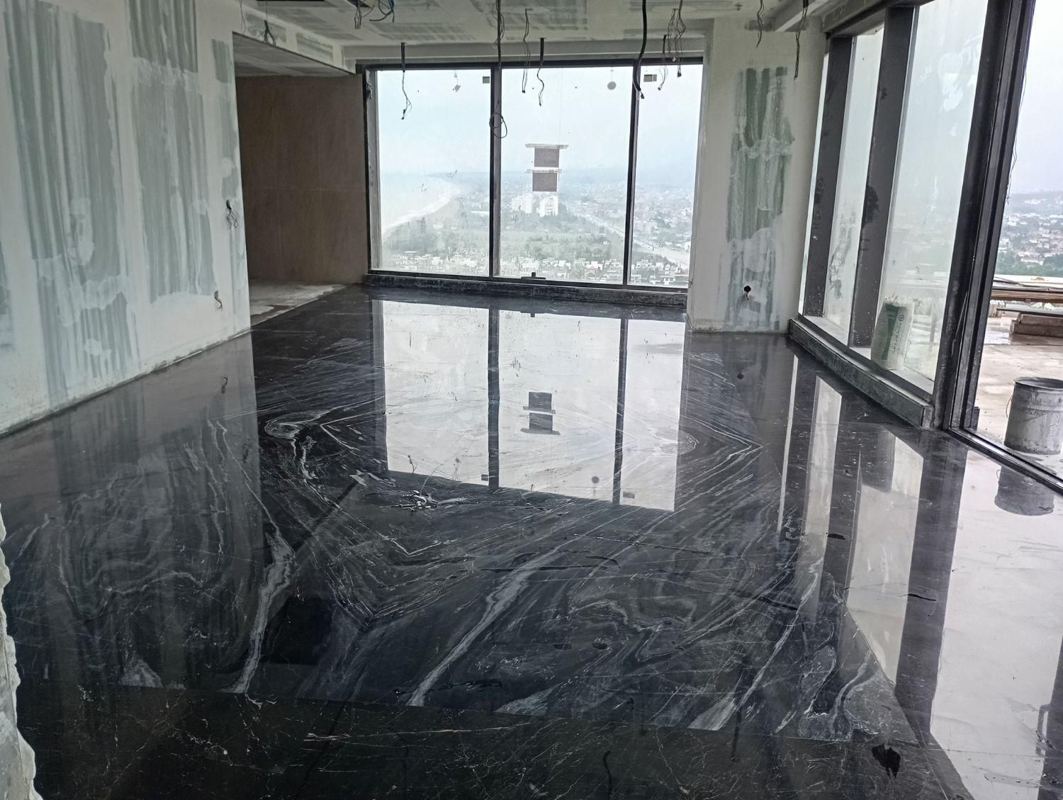 کف سابی نمونه با دستگاه|خدمات نظافت|قشم, |دیوار