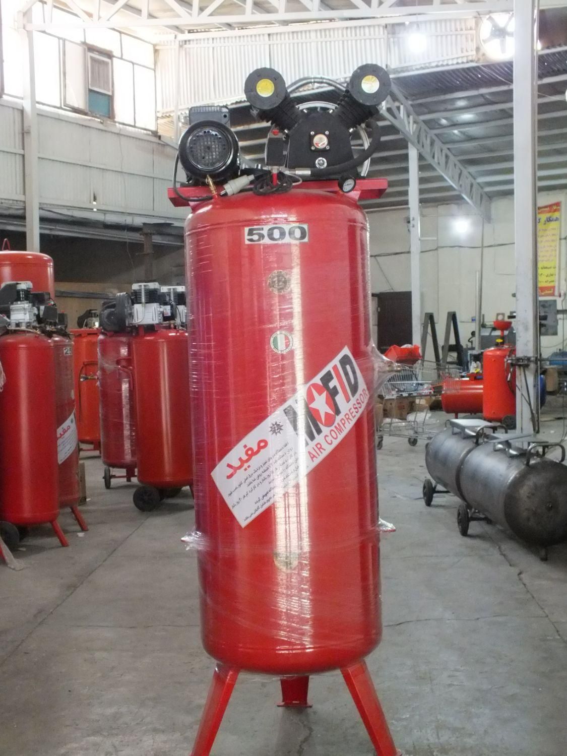 پمپ باد 500 * 625 * 750 لیتری مفید|ماشین‌آلات صنعتی|پرند, فاز ۲|دیوار