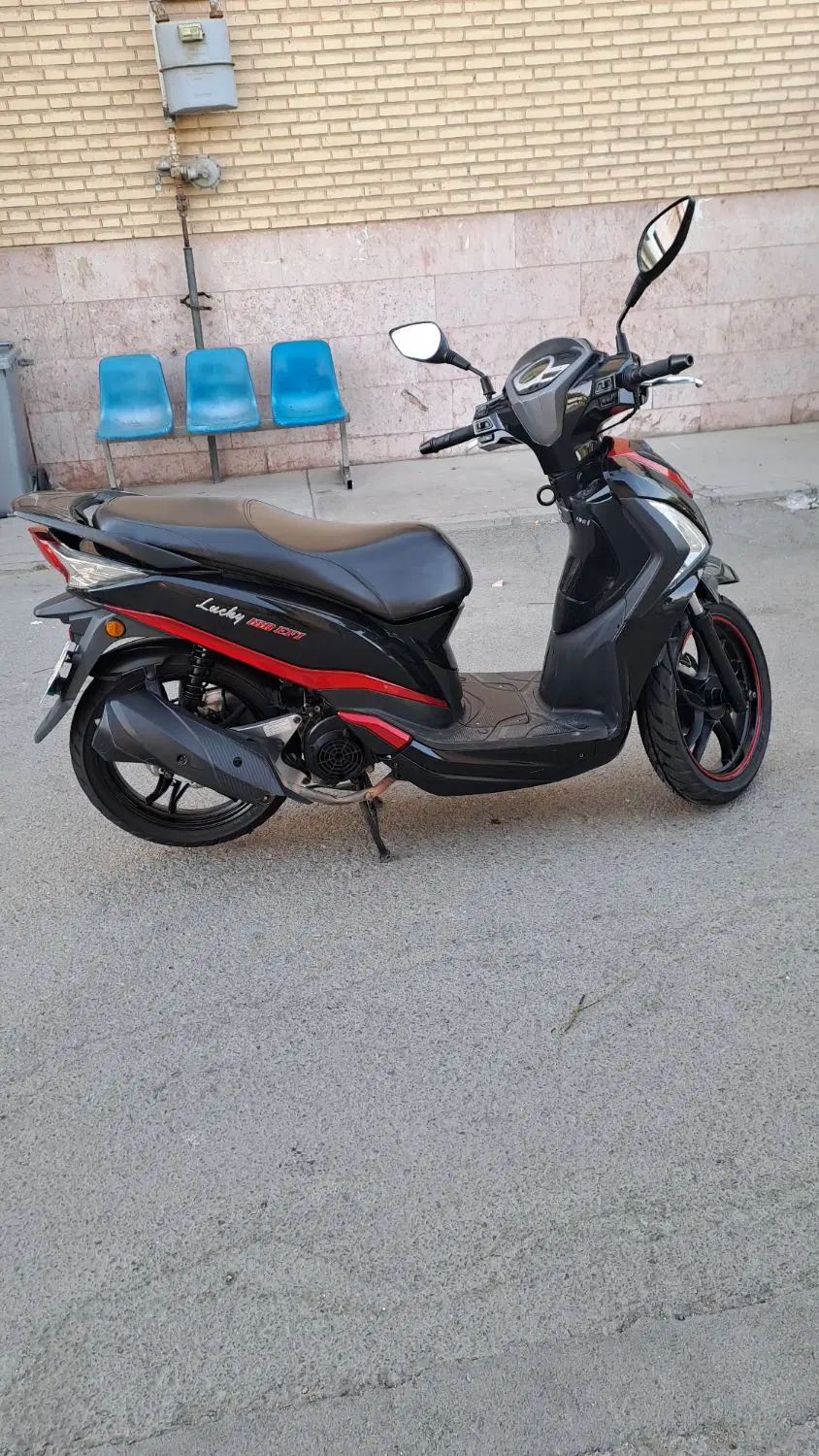لاکی 180 sym مدل 98|موتورسیکلت|تهران, شهرک امام خمینی|دیوار