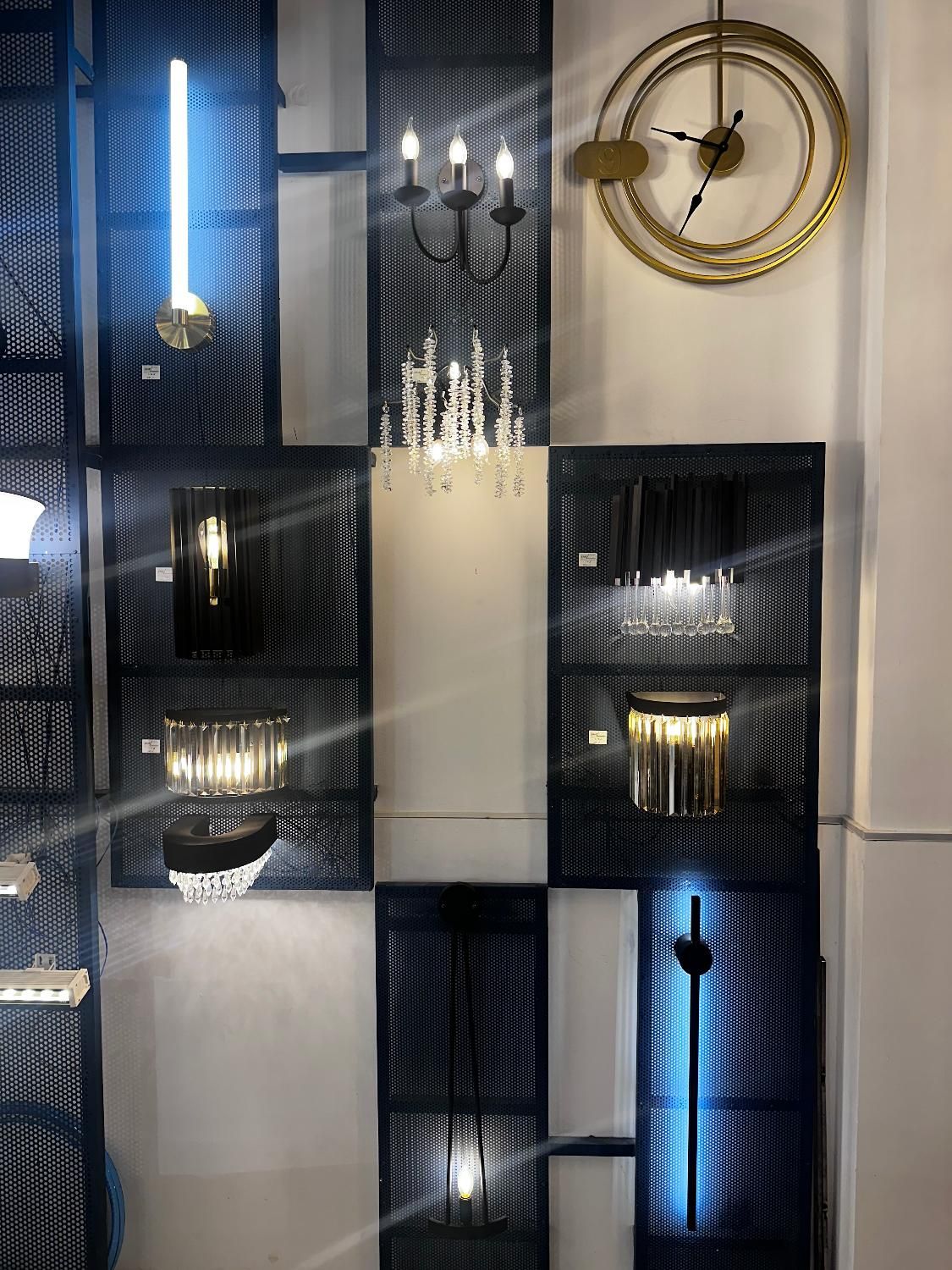 دیوار کوب خطی( شمشیری) SMD|لوستر و چراغ آویز|شاندیز, |دیوار