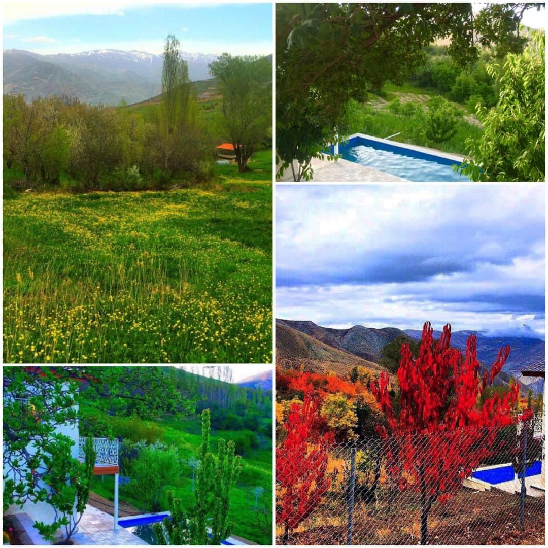 فروش و معاوضه باغچه 1100متری طالقان روستای انگه ه|فروش خانه و ویلا|طالقان, |دیوار