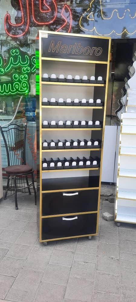 ویترین قفسه آجیلی و استند سیگار|فروشگاه و مغازه|بجنورد, |دیوار