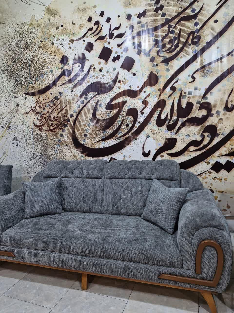مبل هشت نفره آراد|مبلمان خانگی و میز عسلی|قائم‌شهر, |دیوار