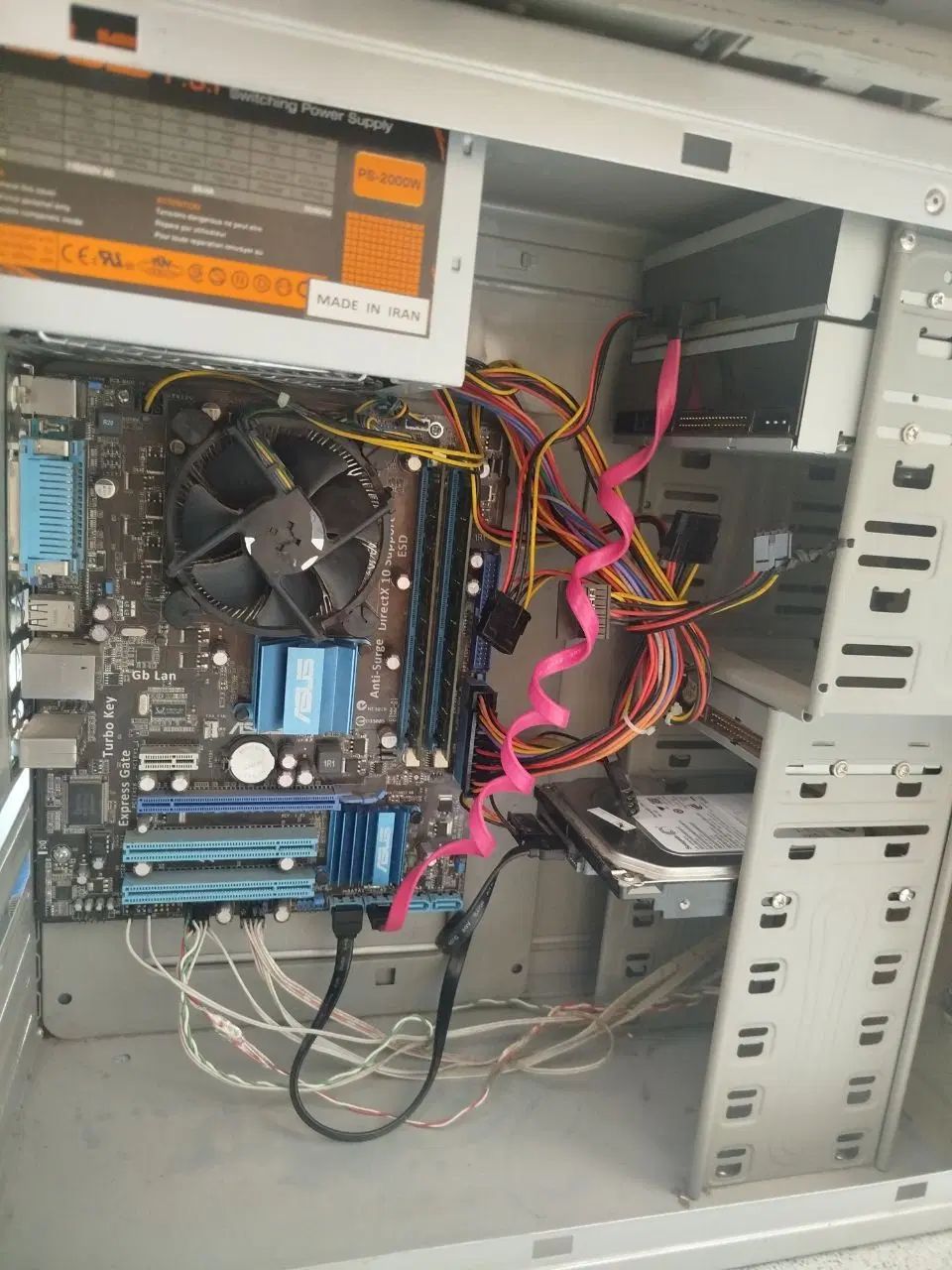 کامپیوتر کامل DDR3 با مانیتور و کیبرد+موس+اسپیکر|رایانه رومیزی|تهران, جیحون|دیوار