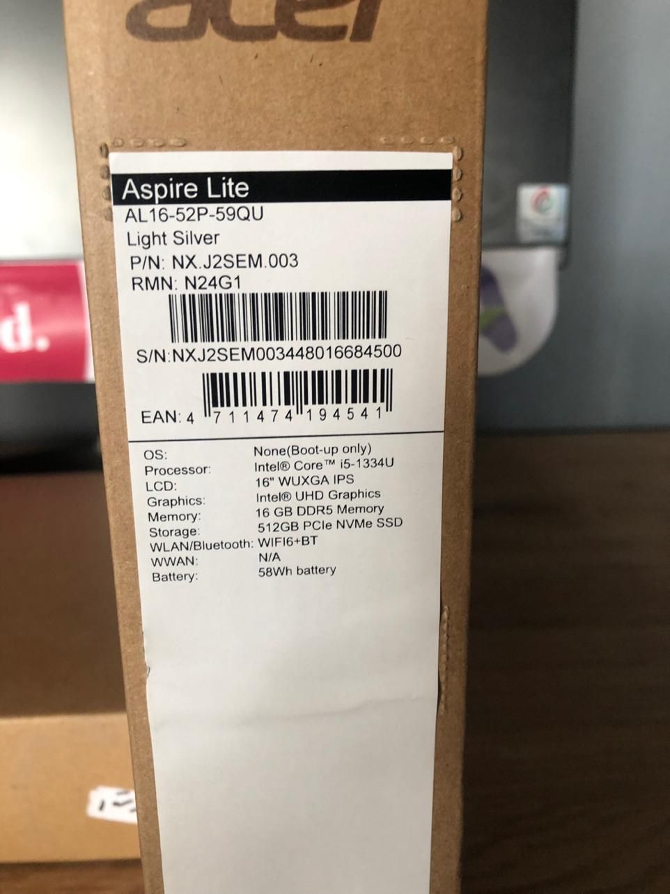 لپ‌تاپ Acer Aspire Lite AL16 با شرایط اقساط|رایانه همراه|کرج, عظیمیه|دیوار