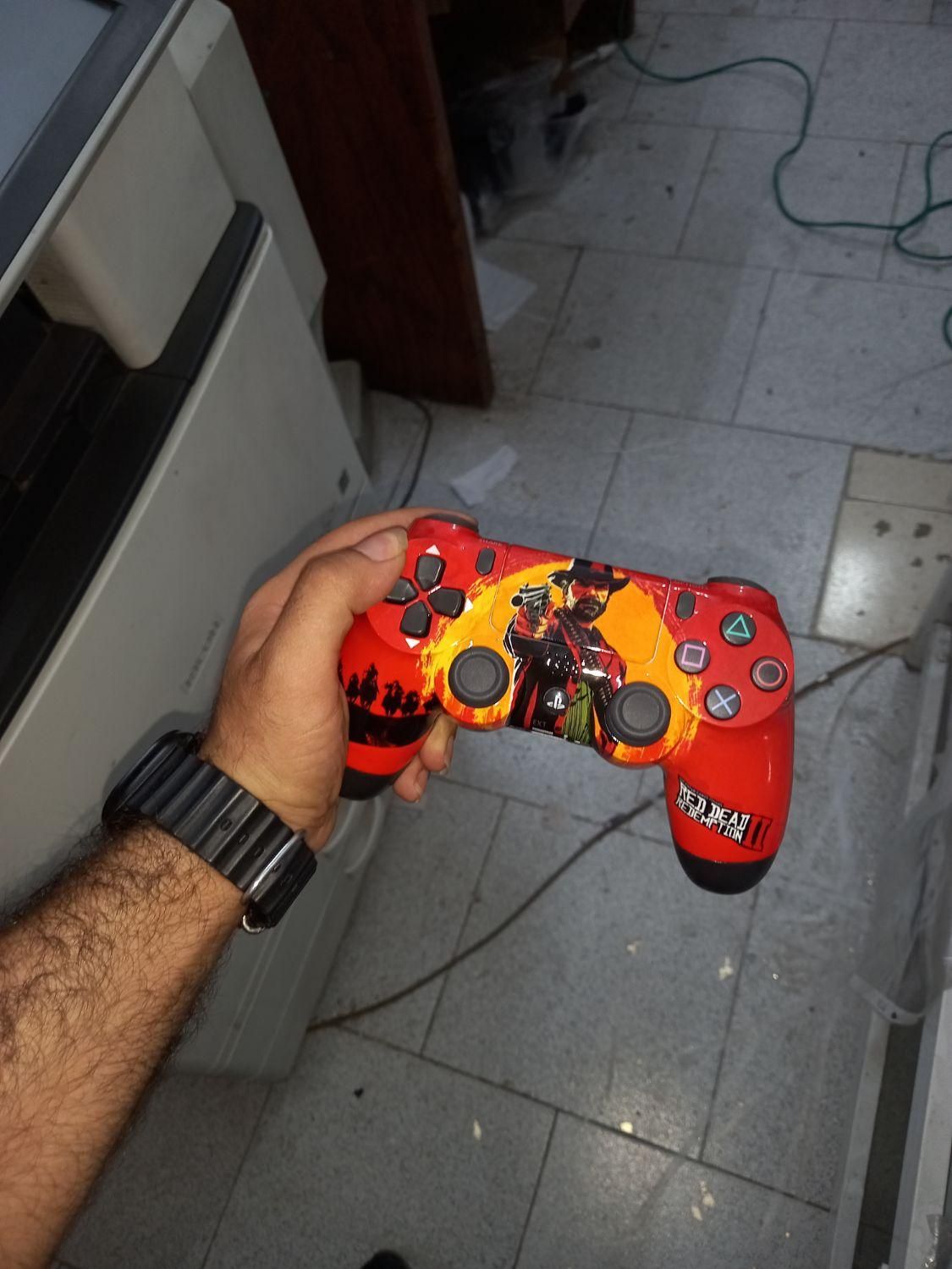 دسته طرح رد دد۲ های کپی دسته pc ps4 جعبه دار|کنسول، بازی ویدئویی و آنلاین|کاشان, بهشتی|دیوار