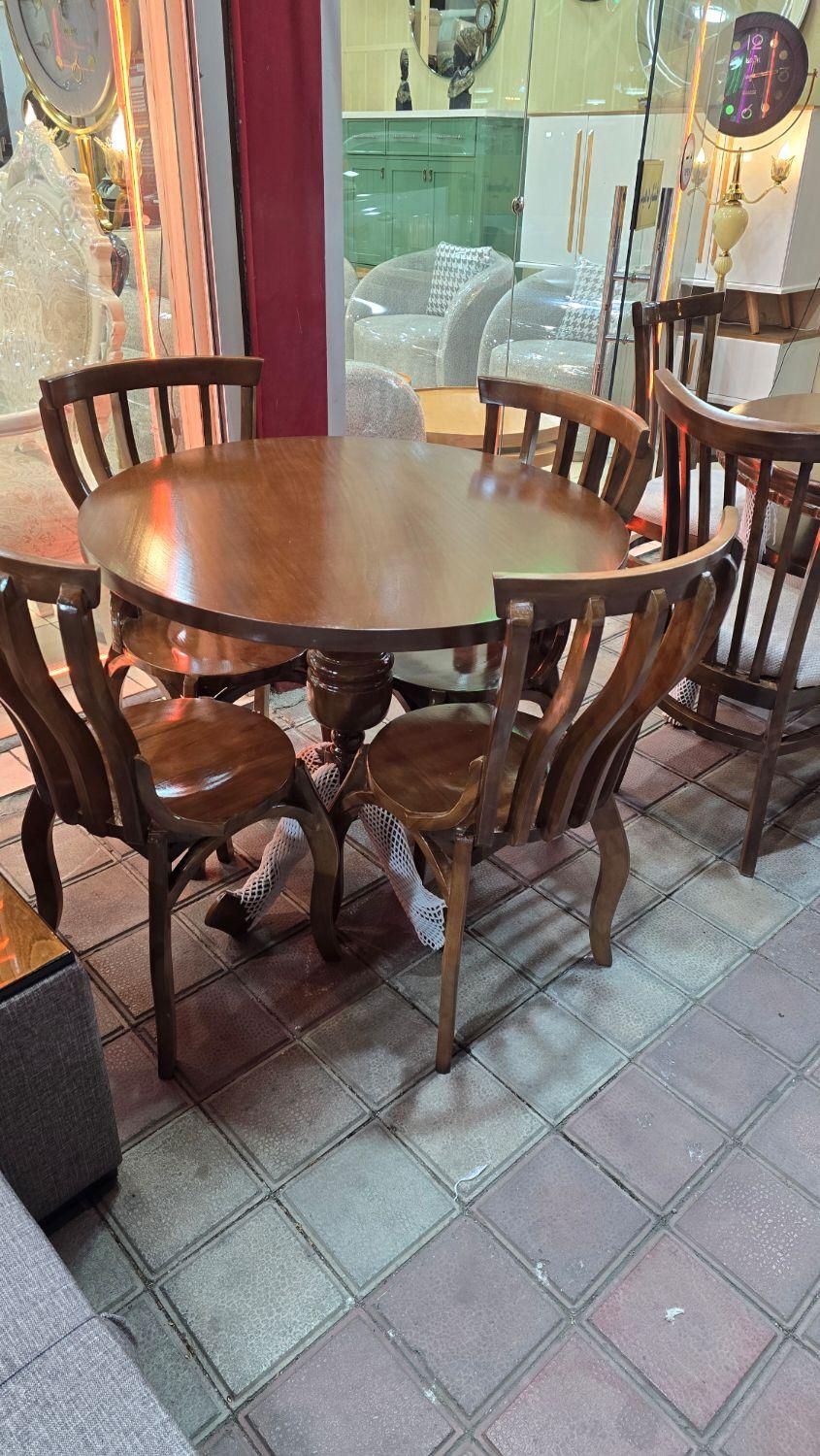 میز ناهارخوری لهستانی۶۴۵۲|میز و صندلی غذاخوری|رشت, رودبارتان|دیوار