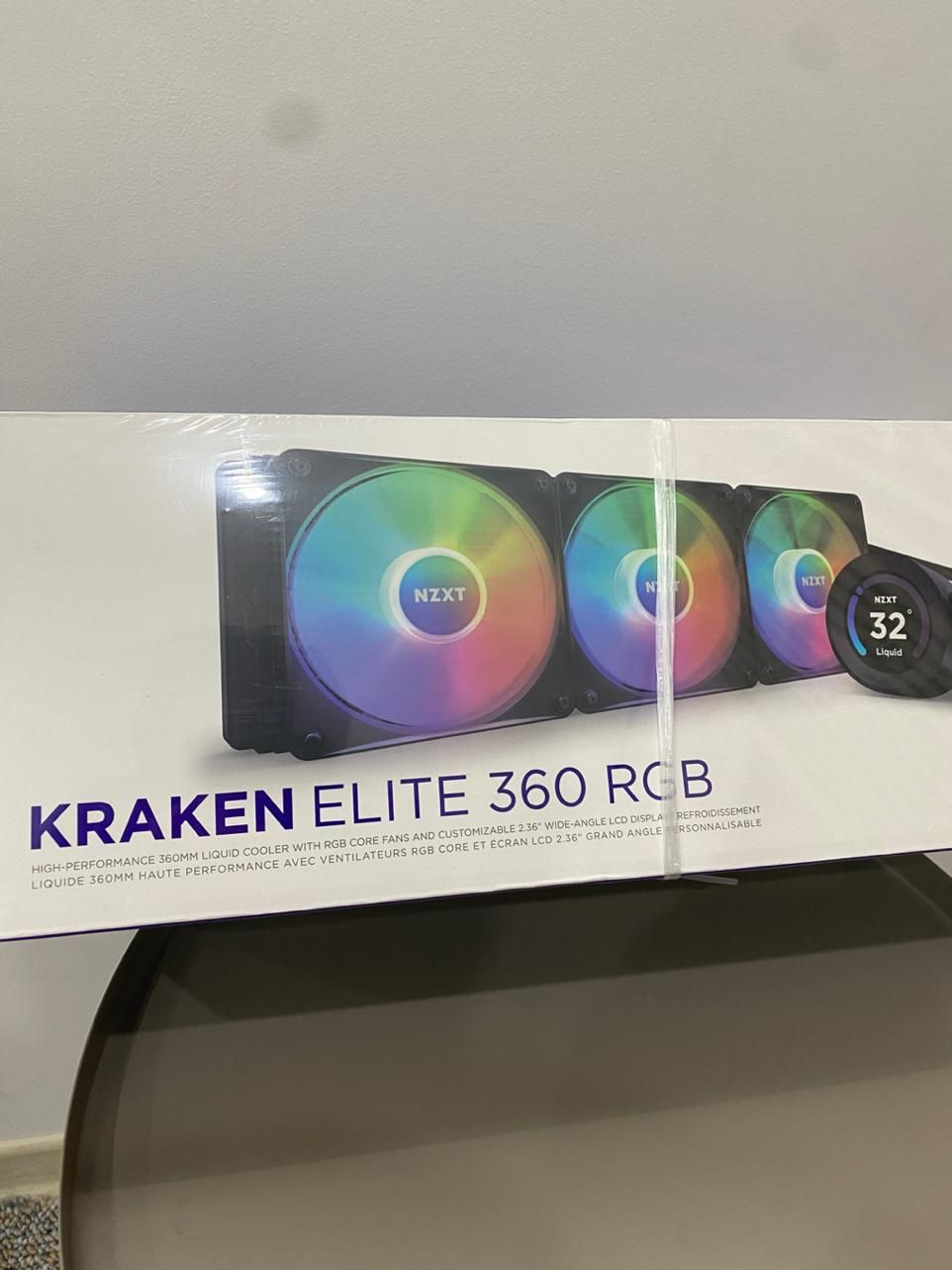 خنک‌کننده NZXT Kraken Elite 360 RGB آکبند|قطعات و لوازم جانبی رایانه|بوشهر, |دیوار