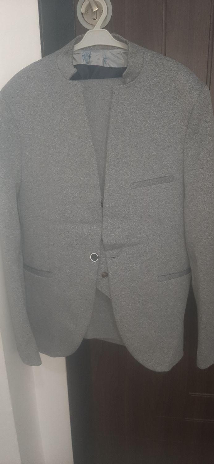 یک دست کت وشلوار مردانه وکتونی نو وصفر|لباس|بهشهر, |دیوار