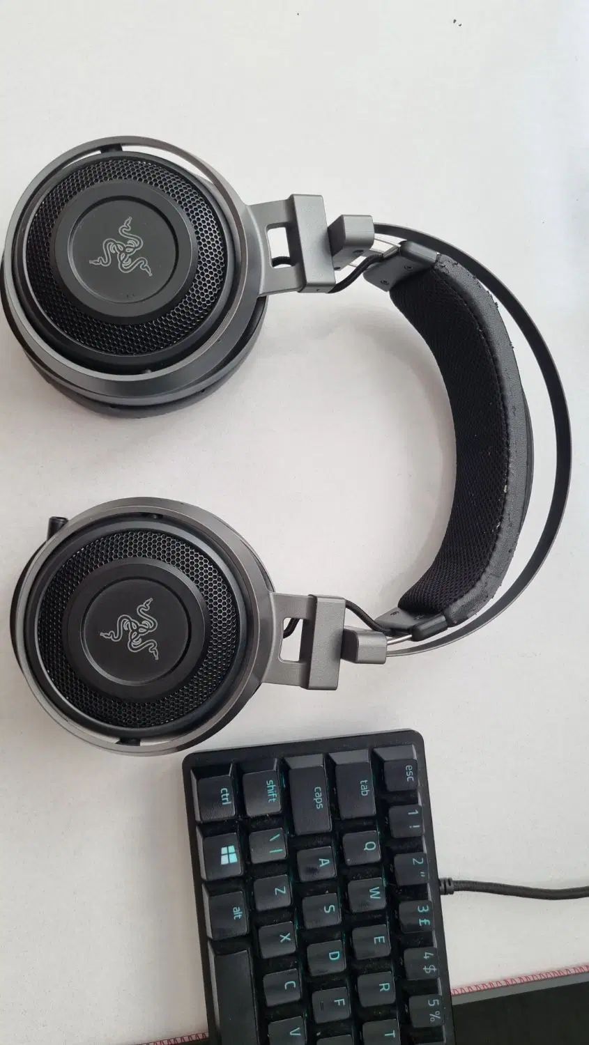 هدست هدفون گیمینگ ریزر Razer nari ultimate بی سیم|قطعات و لوازم جانبی رایانه|تهران, استاد معین|دیوار