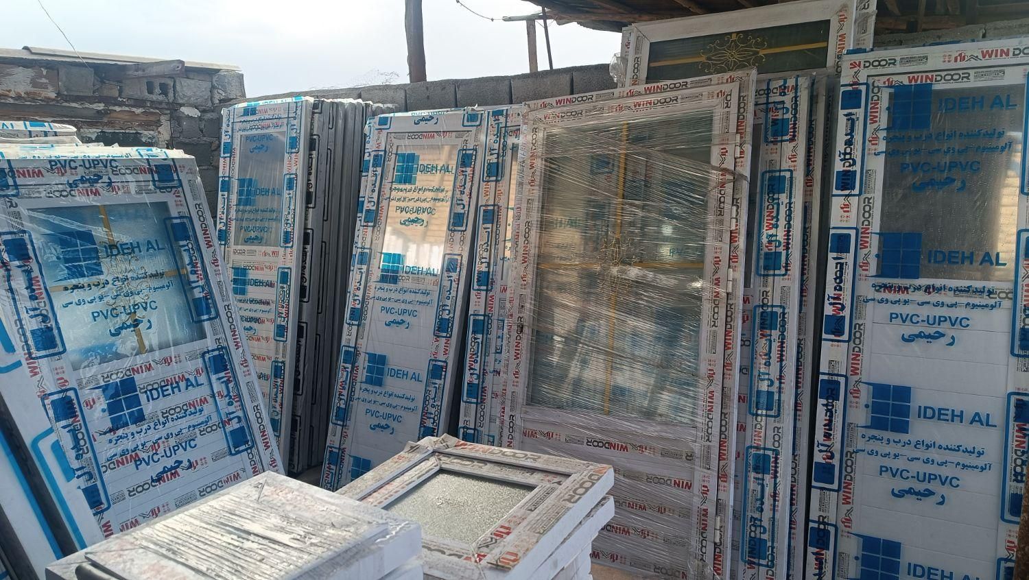 درب وپنجره یو پی وی سی دوجداره درب انبارپیش ساخته|مصالح و تجهیزات ساختمان|گرگان, |دیوار