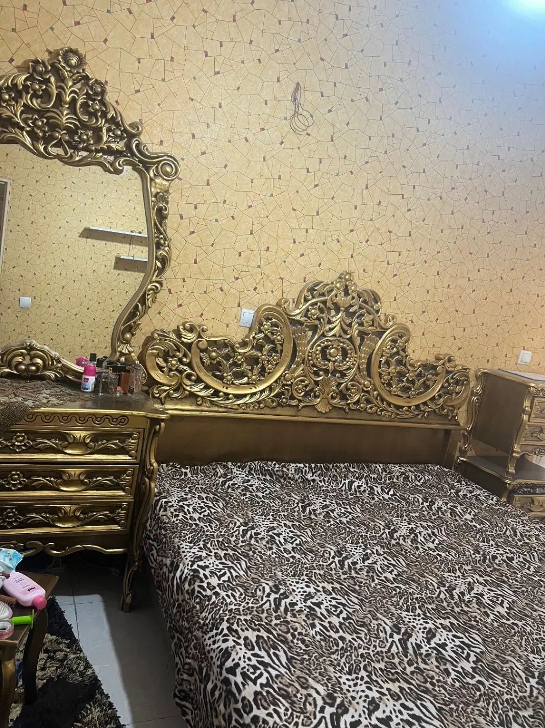 سرویس خواب دو نفره استیل|تخت و سرویس خواب|تهران, کن|دیوار