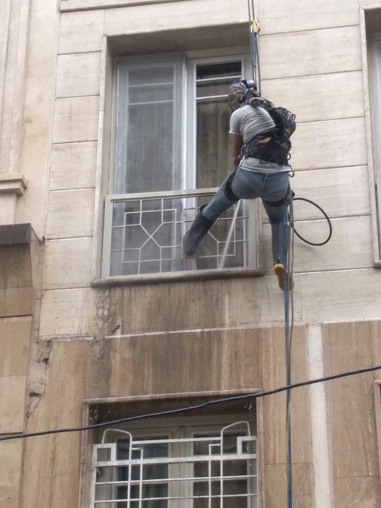 نماشویی کفسابی شستشوی نماشور پیچ رولپلاک نما استخر|خدمات نظافت|تهران, یافت آباد شمالی|دیوار