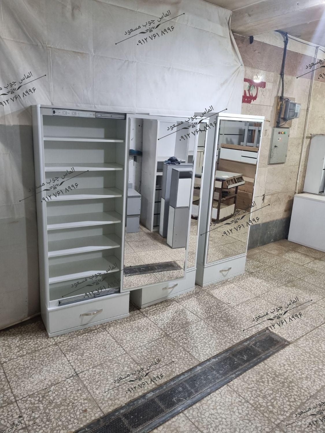 جاکفشی آینه قدی الماس چوب مدل (JP 1170 A)|جاکفشی، کمد، دراور|تهران, اوقاف|دیوار