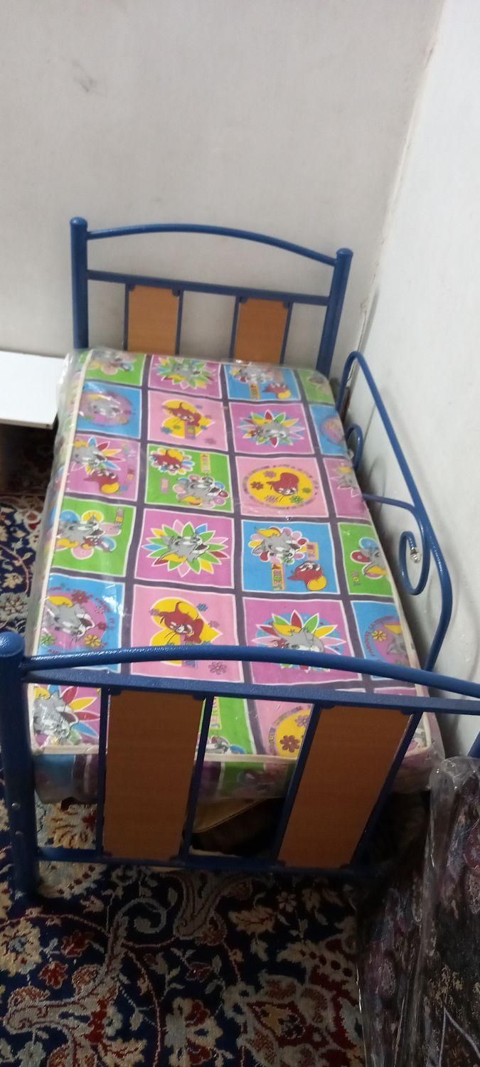 تختخواب فلزی کودک|تخت و سرویس خواب|گتوند, |دیوار