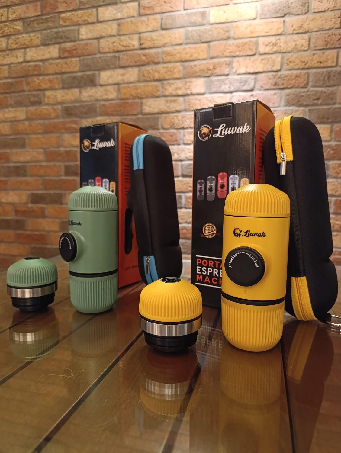 قهوه ساز مسافرتی نانوپرسو اصلی برند لواک|قوری، کتری، قهوه‌ساز دستی|اصفهان, جلالیه|دیوار