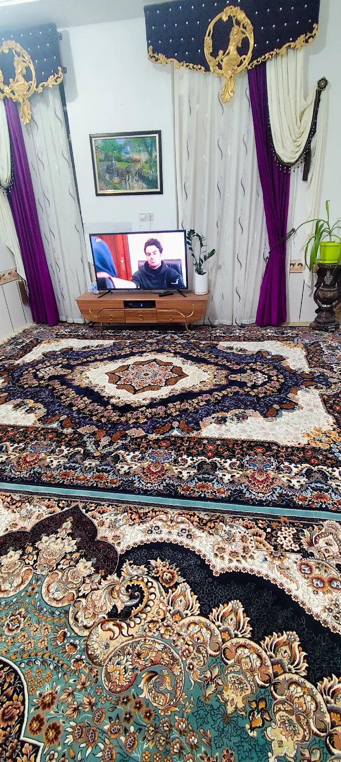 پرده سلطنتی.کناره فرش.ناهارخوری.تابلو فرش|پرده، رانر، رومیزی|نی‌ریز, |دیوار