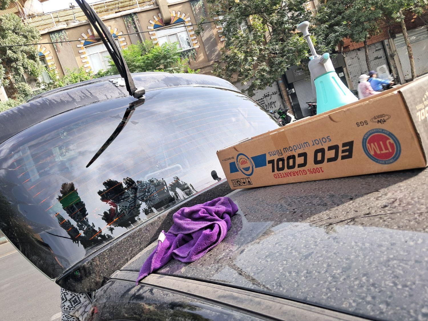 نصب شیشه دودی و UVشیشه جلو|خدمات موتور و ماشین|تهران, بهارستان|دیوار