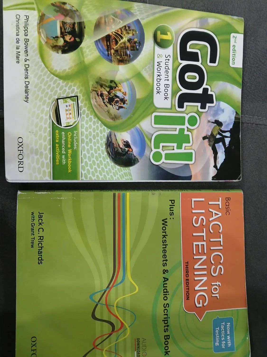کتاب گات ایت۱ (Got it 1) و کتاب لیستنینگ|کتاب و مجله آموزشی|تهران, وردآورد|دیوار