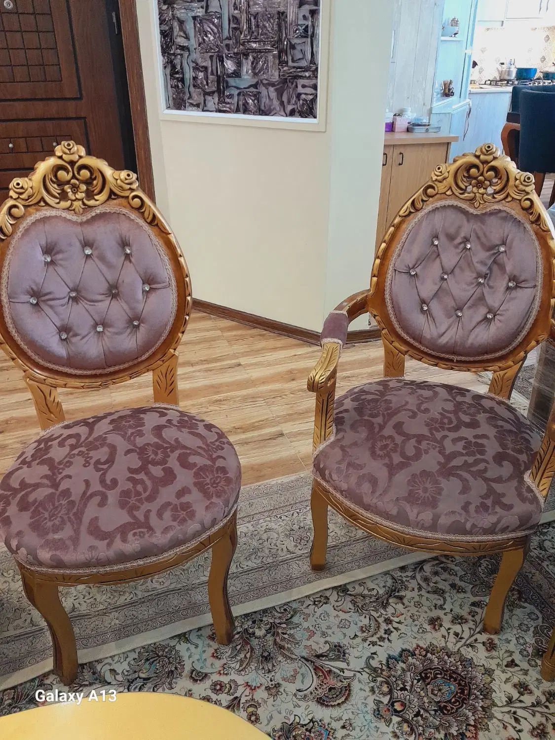 مبلمان استیل نه نفره|مبلمان خانگی و میز عسلی|کرج, شهرک آسمان|دیوار