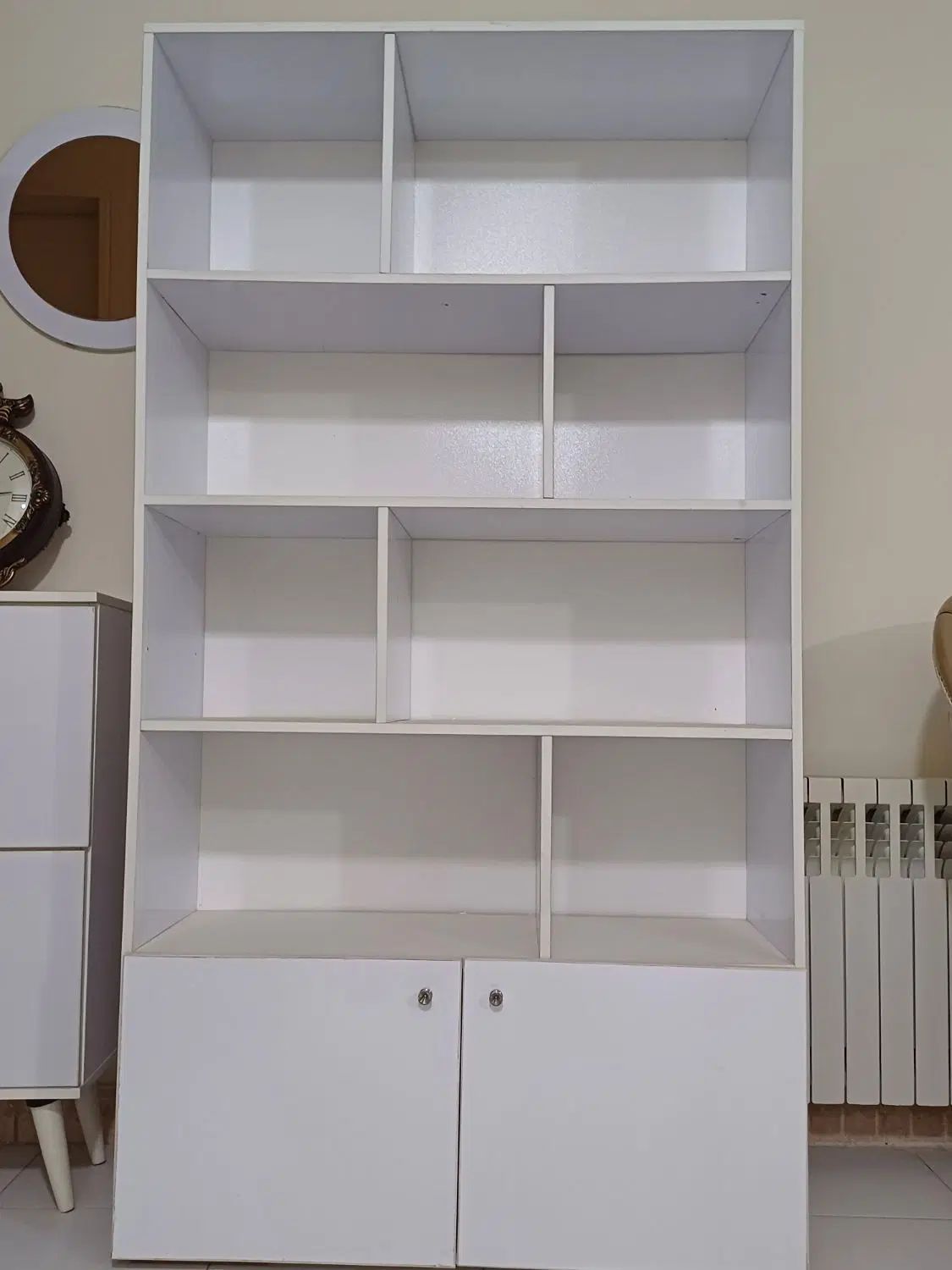 کتابخونه تمام ام دی اف|کتابخانه، شلف، قفسه‌های دیواری|کرج, باغستان|دیوار