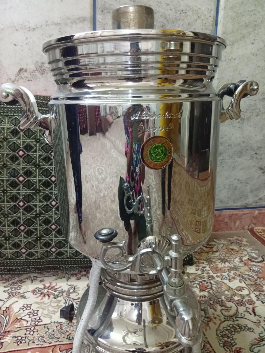 سماور بزرگ مجلسی ۲۰لیتری|سماور، چای‌ساز، قهوه‌ساز|گنبد کاووس, |دیوار