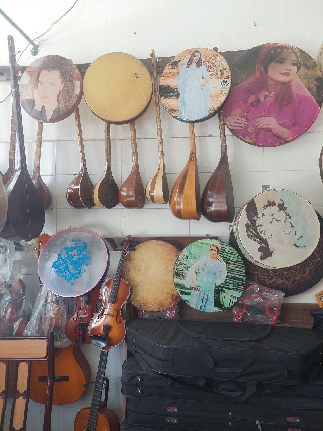 دایره ودف|سازهای سنتی|جهرم, |دیوار