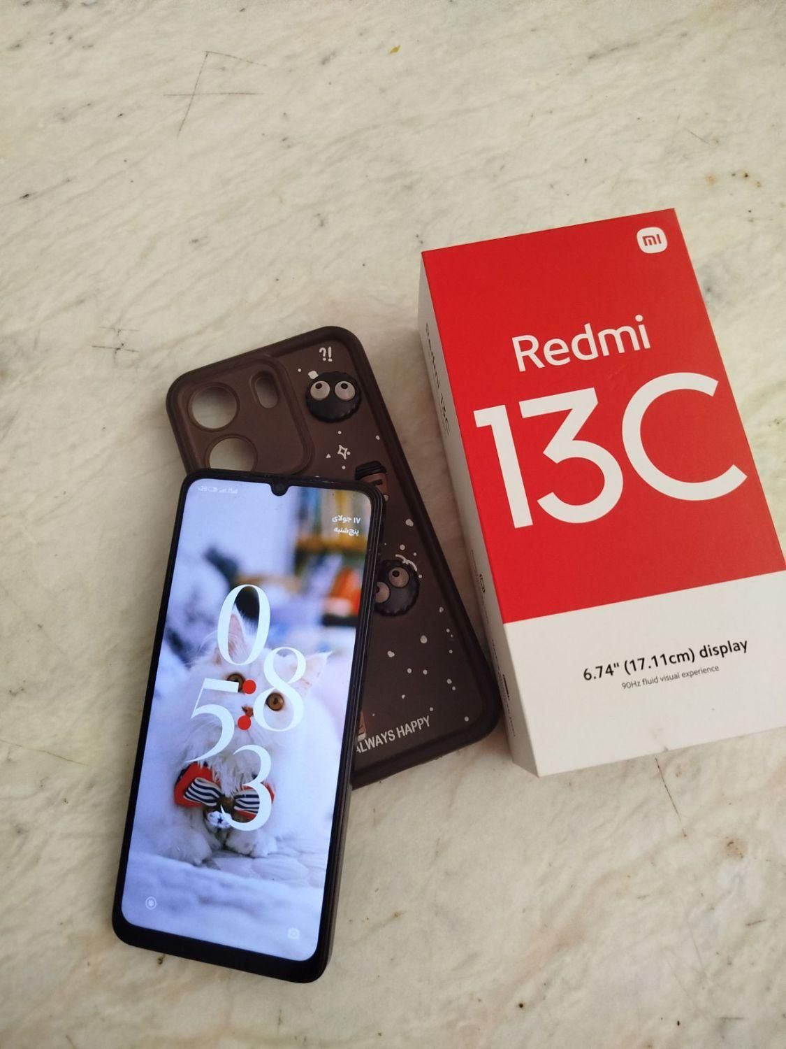 شیائومی Redmi 13C با حافظهٔ ۲۵۶ گیگابایت|موبایل|مشهد, توس (بلوار توس)|دیوار