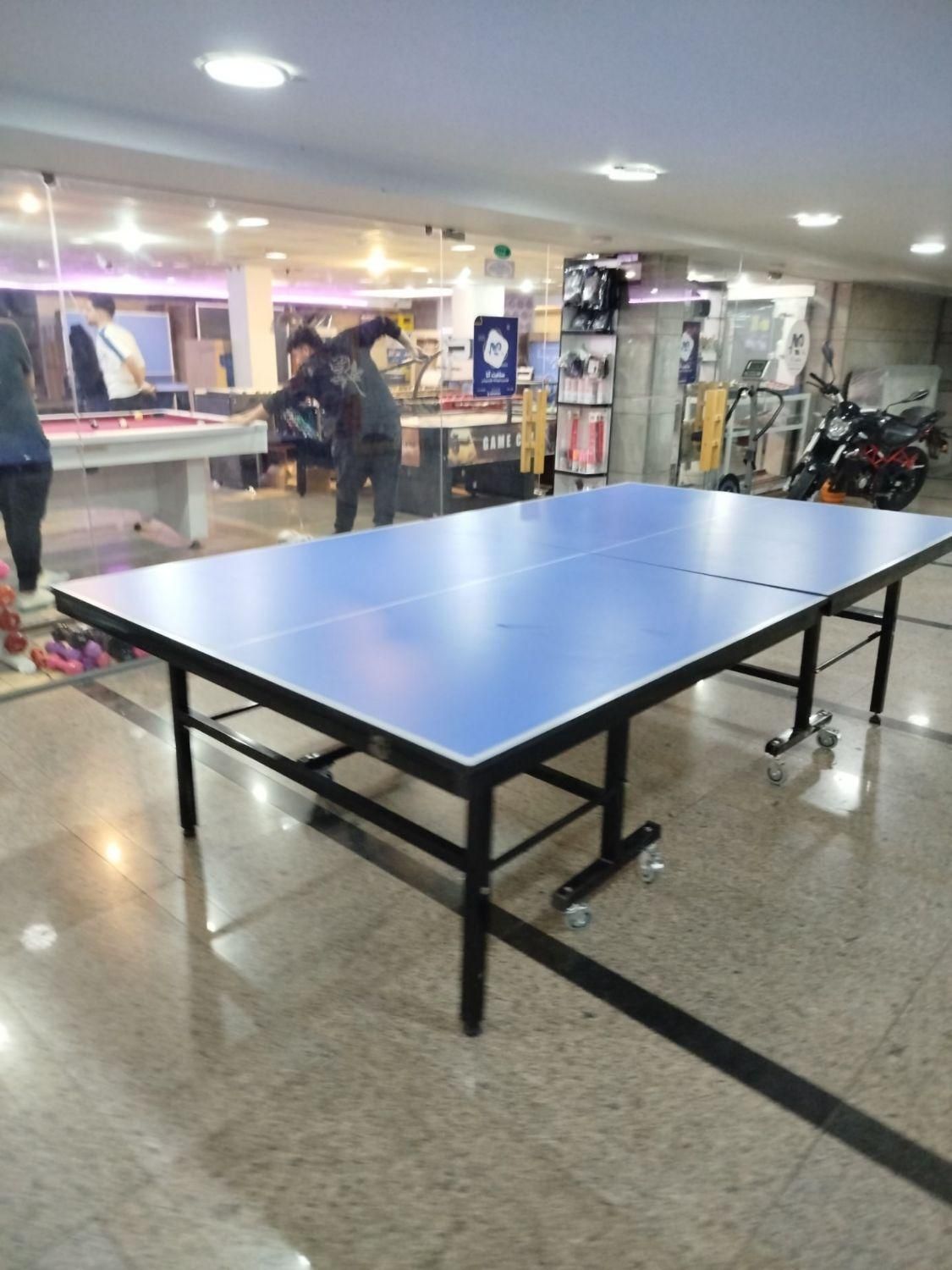 تولیدوفروش میز پینگ‌پنگ یا تنیس روی میز 8چرخ 16میل|ورزش‌های توپی|تبریز, |دیوار