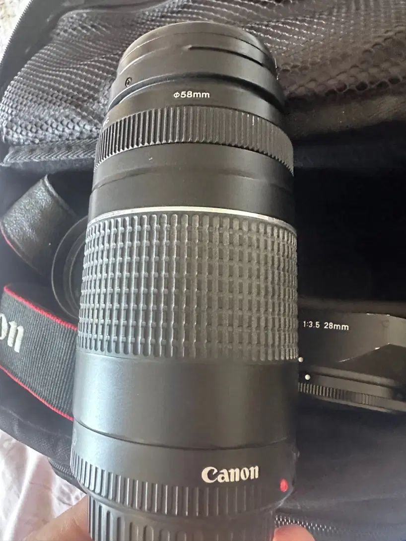 لنز تله اولتراسونیک کنون canon ef75-300|دوربین عکاسی و فیلم‌برداری|کرج, گلشهر|دیوار