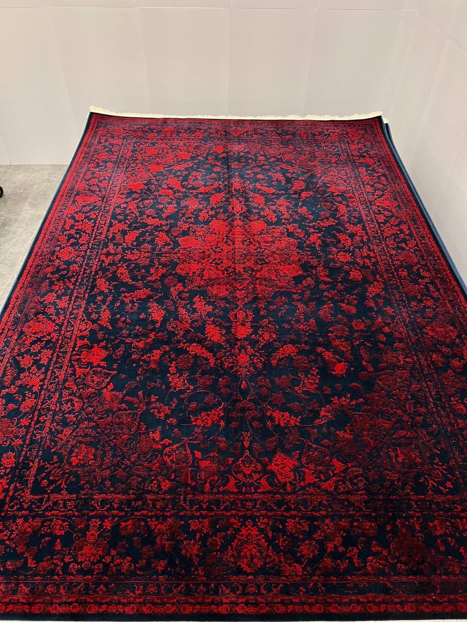 یک تخته فرش لاکی سرمه ی برند فرش تهران درجه یک|فرش|اردبیل, |دیوار