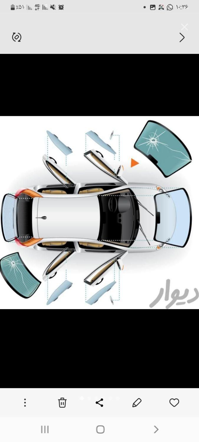 ترمیم شیشه اتومبیل|خدمات موتور و ماشین|تهران, شهرک ولیعصر جنوبی|دیوار