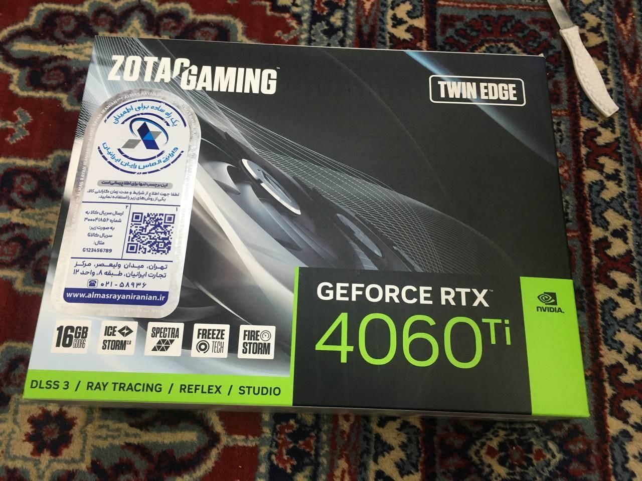 کارت گرافیک زوتاک RTX 4060 Ti 16GB|قطعات و لوازم جانبی رایانه|زاهدان, |دیوار