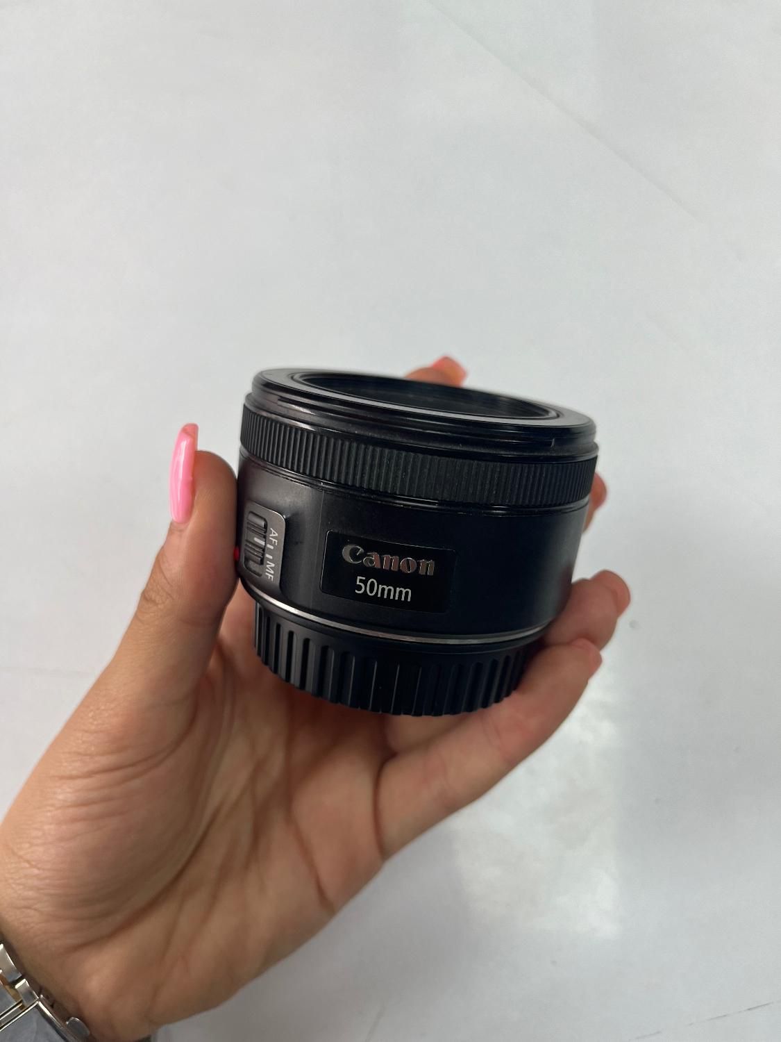 لنز کانن 50mm f1.8 STM|دوربین عکاسی و فیلم‌برداری|کرج, عظیمیه|دیوار